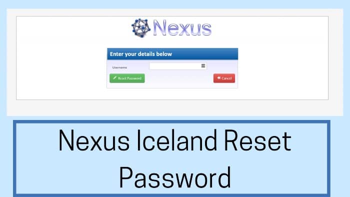 Nexus-Iceland-Reset-Password